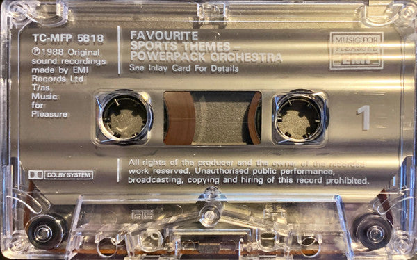 The Powerpack Orchestra* : Favourite Sports Themes (Cass)