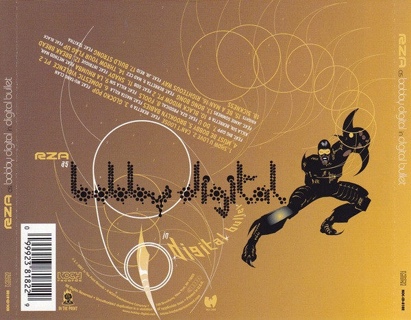 RZA as Bobby Digital : Digital Bullet (CD, Album)