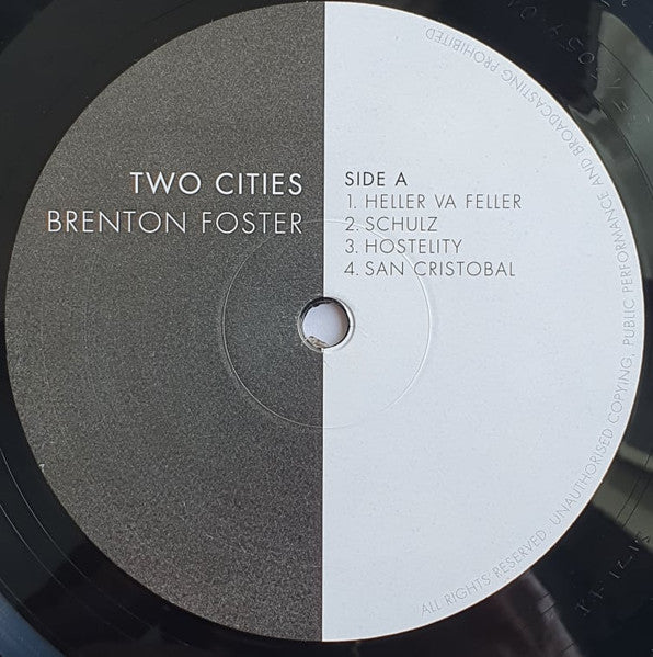 Brenton Foster : Two Cities (LP, Album)