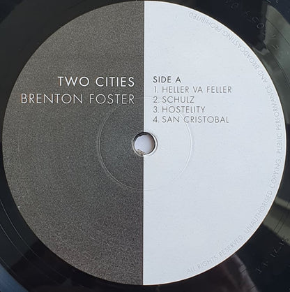 Brenton Foster : Two Cities (LP, Album)