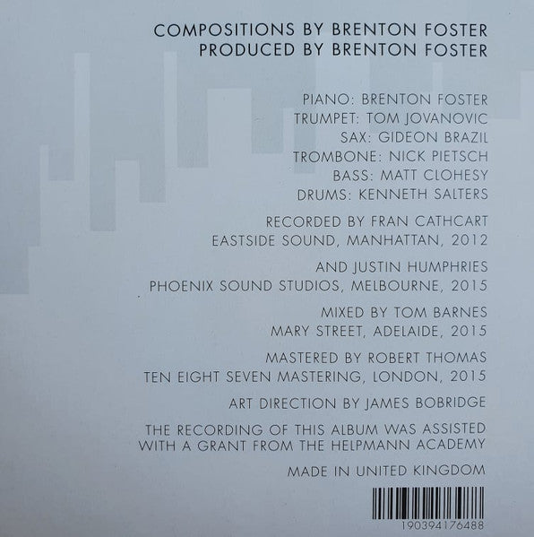 Brenton Foster : Two Cities (LP, Album)