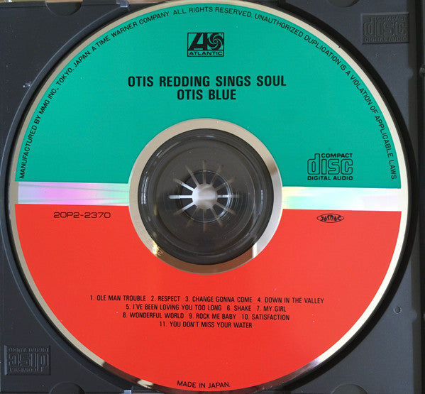Otis Redding : Otis Blue / Otis Redding Sings Soul (CD, Album, RE, MMG)