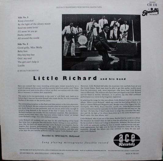 Little Richard : Little Richard Volume 2 (LP, Album, RE)