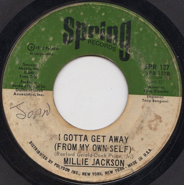 Millie Jackson : My Man, A Sweet Man (7", Single)