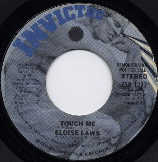Eloise Laws : Touch Me (7", Promo)