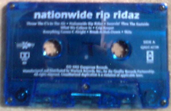 Nationwide Rip Ridaz : Nationwide Rip Ridaz (Cass, Album)