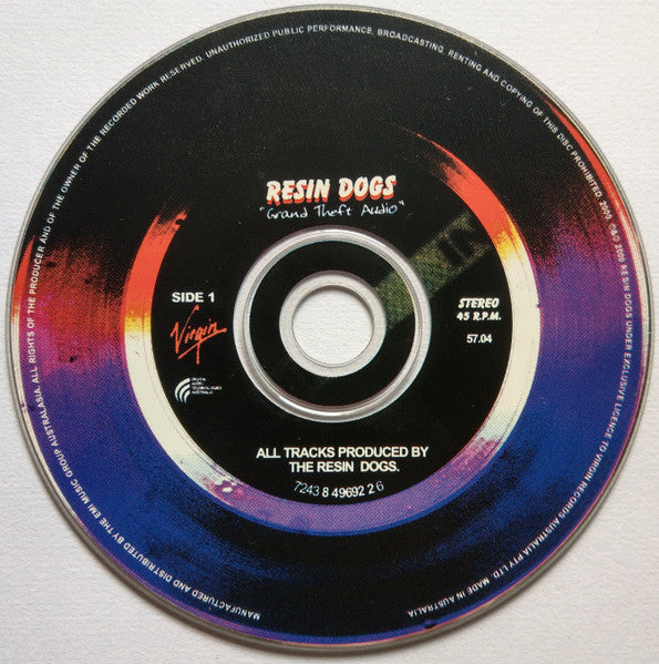 Resin Dogs : Grand Theft Audio (CD, Album)