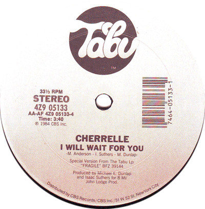 Cherrelle : When You Look In My Eyes (12")