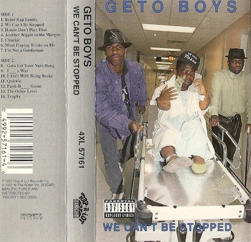 Geto Boys : We Can't Be Stopped (Cass, Album)