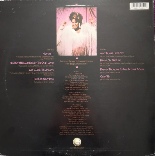Jennifer Holliday : Get Close To My Love (LP, Album, All)
