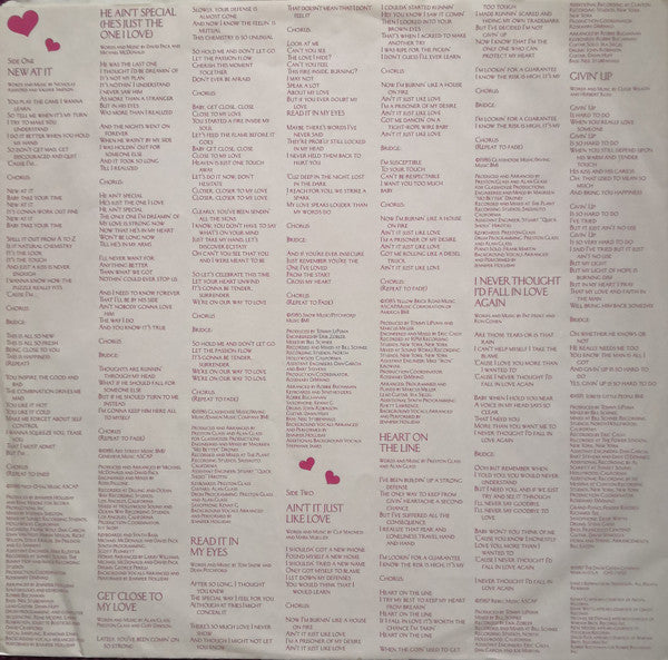 Jennifer Holliday : Get Close To My Love (LP, Album, All)