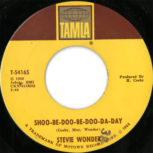 Stevie Wonder : Shoo-Be-Doo-Be-Doo-Da-Day (7", Single, ARP)