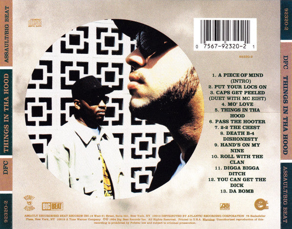 DFC (2) : Things In Tha Hood (CD, Album)