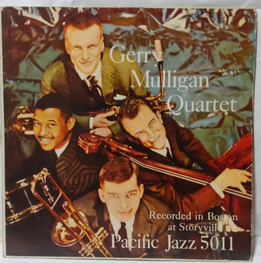 Gerry Mulligan Quartet : Recorded In Boston At Storyville (LP, Album, Mono)