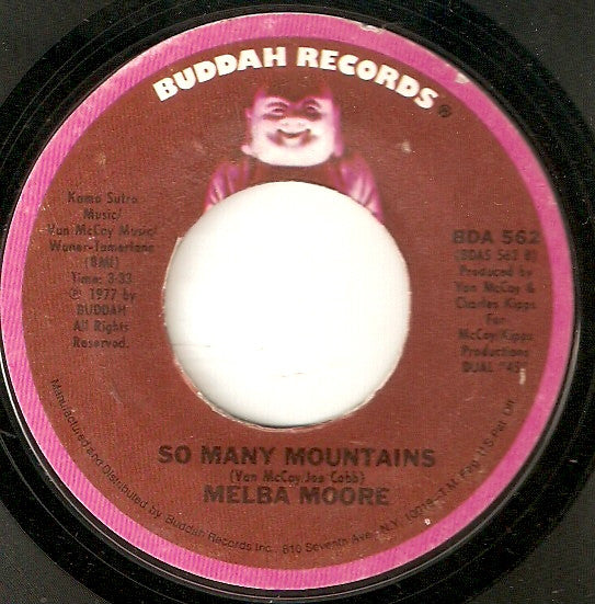 Melba Moore : The Way You Make Me Feel / So Many Mountains (7")