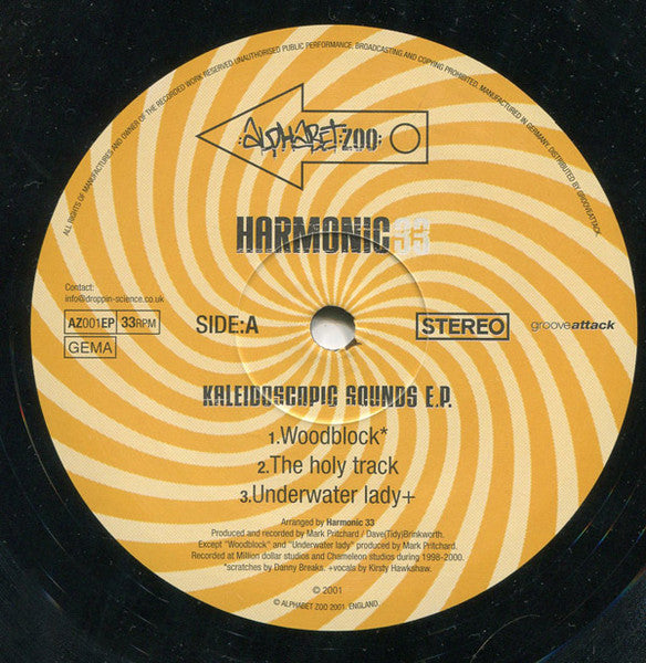 Harmonic 33 : Kaleidoscopic Sounds E.P. (12", EP)