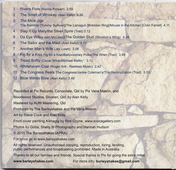 The Barleyshakes : Fringe Dwellers (CD, Album, Dig)