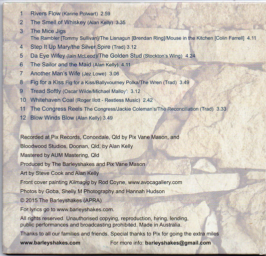 The Barleyshakes : Fringe Dwellers (CD, Album, Dig)