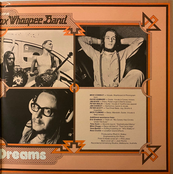 The Captain Matchbox Whoopee Band* : Smoke Dreams (LP, Album, Gat)