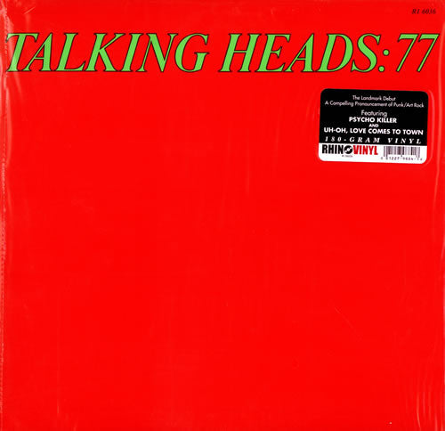 Talking Heads : Talking Heads: 77 (LP, Album, RE, 180)