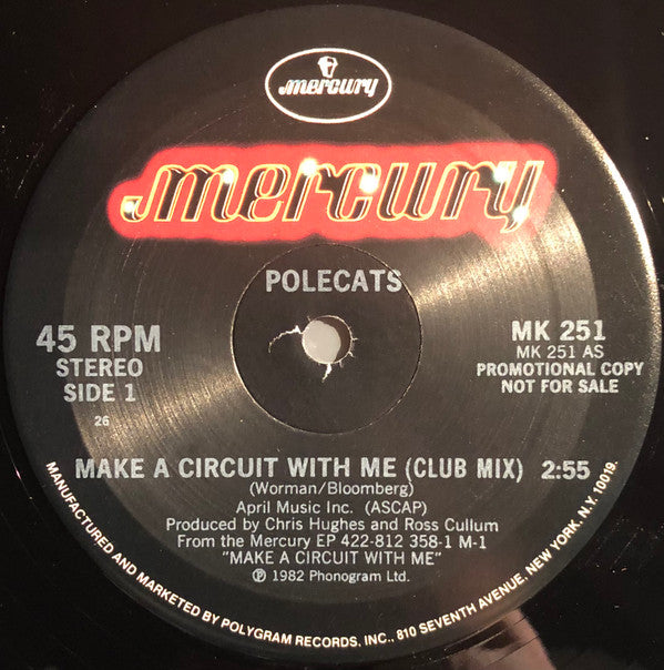Polecats* : Make A Circuit With Me (12", Promo)