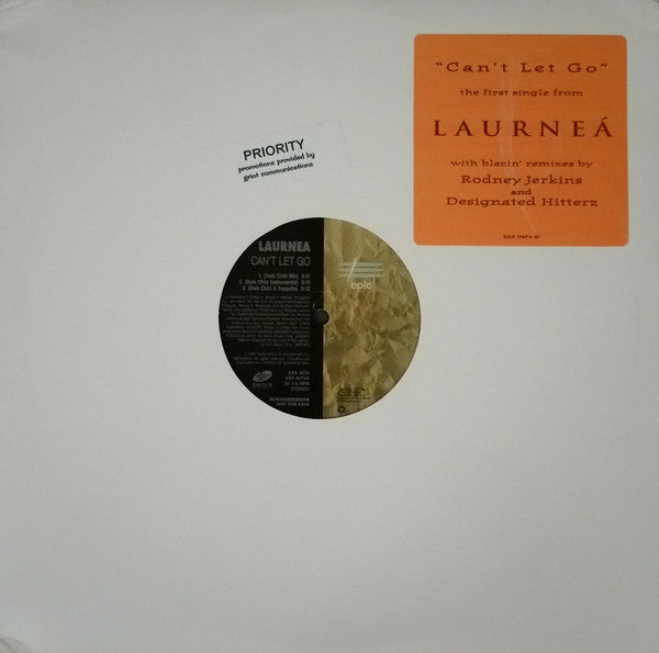 Laurnea : Can't Let Go (Remixes) (12", Promo)