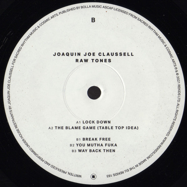 Joaquin Joe Claussell* : Raw Tones (2x12", Album)