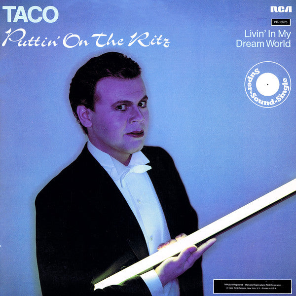 Taco : Puttin' On The Ritz / Livin' In My Dream World (12", Single, Ind)