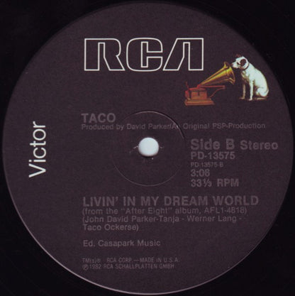 Taco : Puttin' On The Ritz / Livin' In My Dream World (12", Single, Ind)