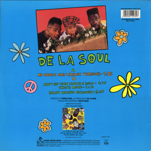 De La Soul : Me Myself And I (Remix) (12")