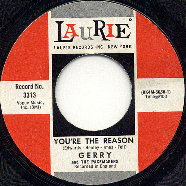 Gerry & The Pacemakers : Give All Your Love To Me / You're The Reason (7", Single, Styrene)