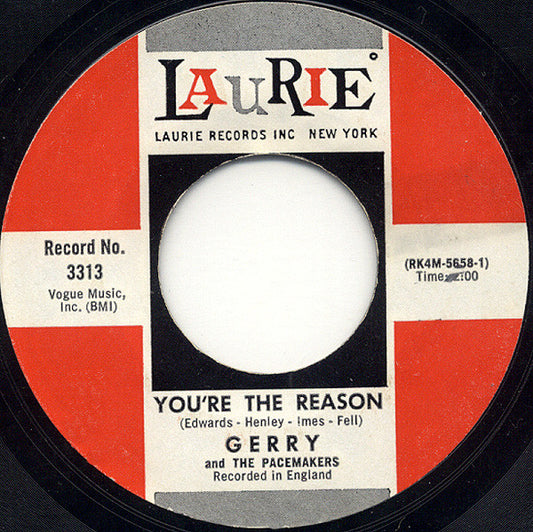 Gerry & The Pacemakers : Give All Your Love To Me / You're The Reason (7", Single, Styrene)