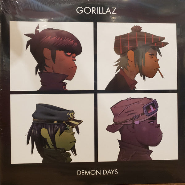 Gorillaz : Demon Days (2xLP, Album, RE, RM, RP)