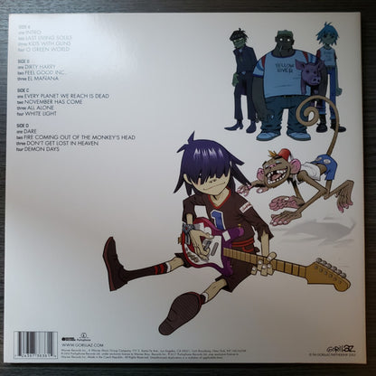 Gorillaz : Demon Days (2xLP, Album, RE, RM, RP)