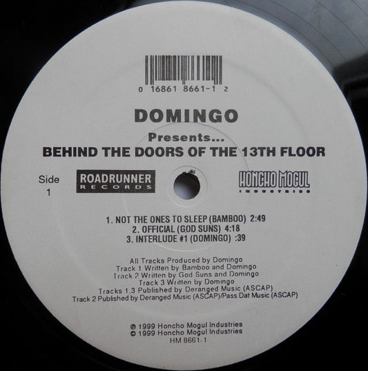 Domingo : Presents...Behind The Doors Of The 13th Floor (2xLP, Album)