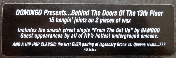 Domingo : Presents...Behind The Doors Of The 13th Floor (2xLP, Album)