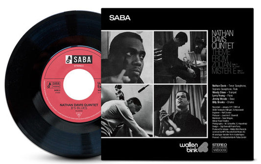 Nathan Davis Quintet : Theme From Zoltan / Mister E (7", Single, Ltd)