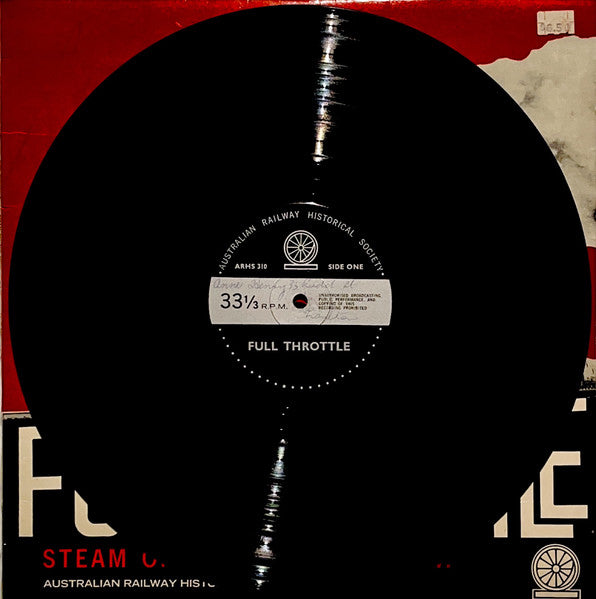 No Artist : Full Throttle: Steam On The Move In N.S.W. (LP)