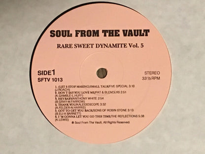 Various : Rare Sweet Dynamite Vol. 5 (LP, Comp)