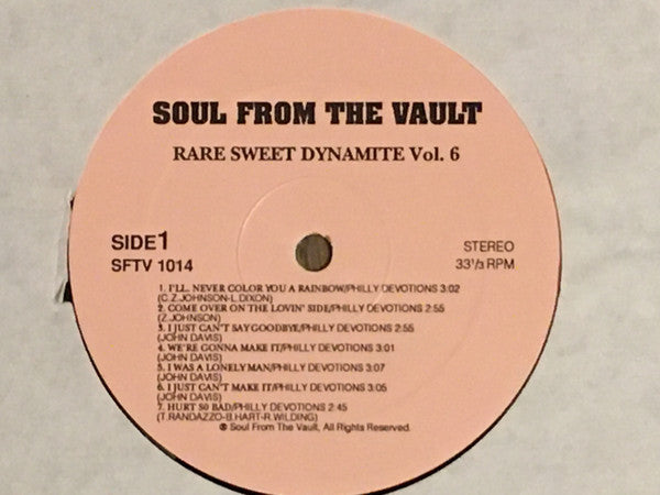 Various : Rare Sweet Dynamite Vol. 6 (LP, Comp)