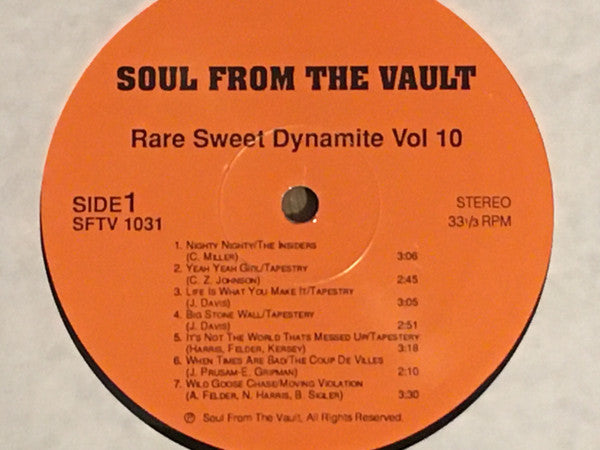 Various : Rare Sweet Dynamite Vol. 10 (LP, Comp)