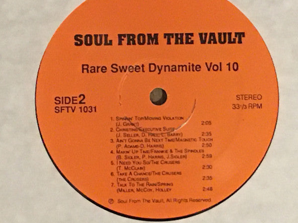 Various : Rare Sweet Dynamite Vol. 10 (LP, Comp)