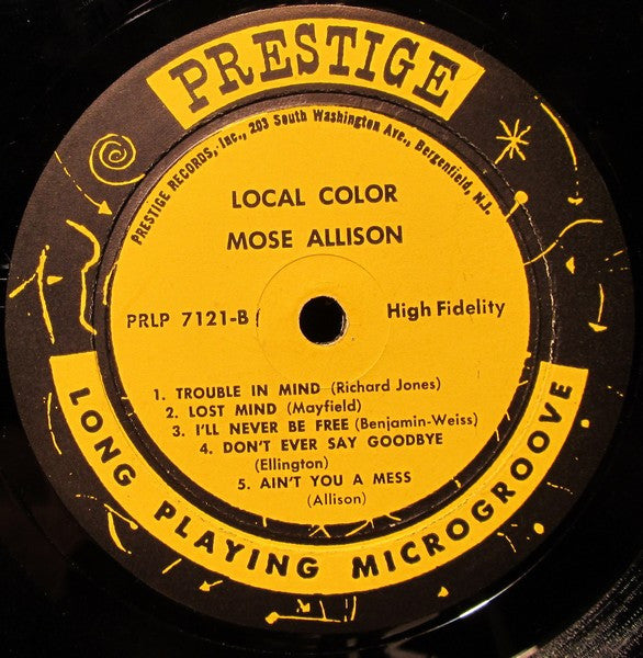 Mose Allison : Local Color (LP, Album, RP, Ber)