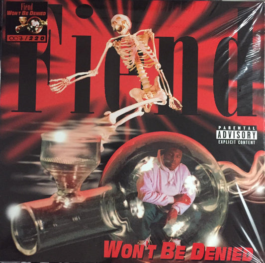 Fiend (2) : Won't Be Denied (LP, Album, Ltd, Num, RE)