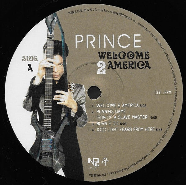Buy Prince : Welcome 2 America (Dlx + LP, Album + LP, S/Sided