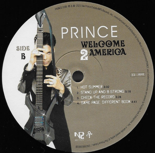 Buy Prince : Welcome 2 America (Dlx + LP, Album + LP, S/Sided