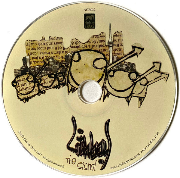 Urthboy : The Signal (CD, Album)