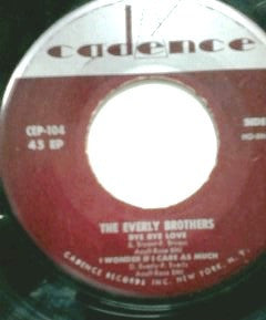 The Everly Brothers* : Wake Up Little Susie (7", EP, Mono)