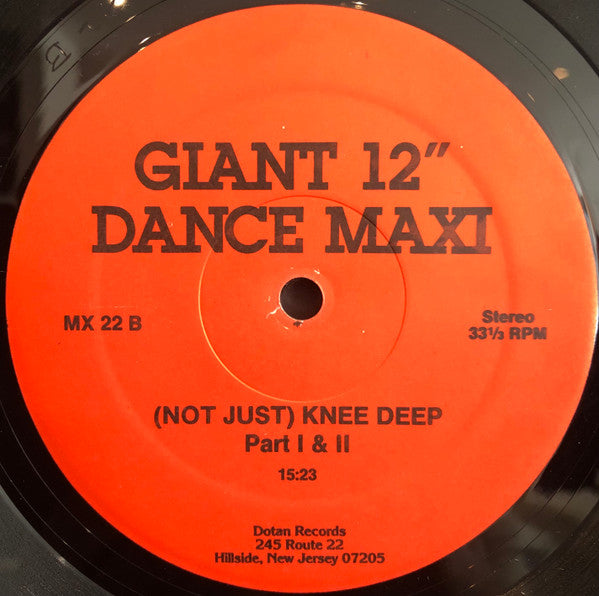 Funkadelic : One Nation Under A Groove / (Not Just) Knee Deep (Parts I & II) (12", Unofficial)