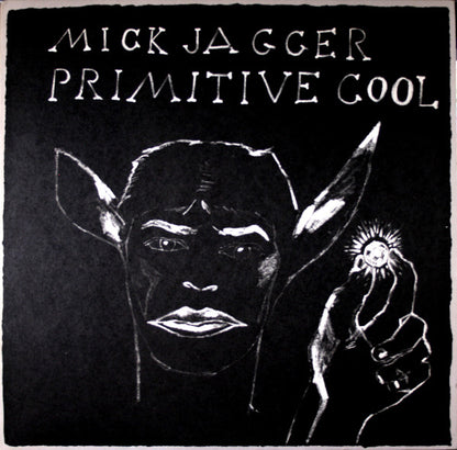 Mick Jagger : Primitive Cool (LP, Album, Whi)